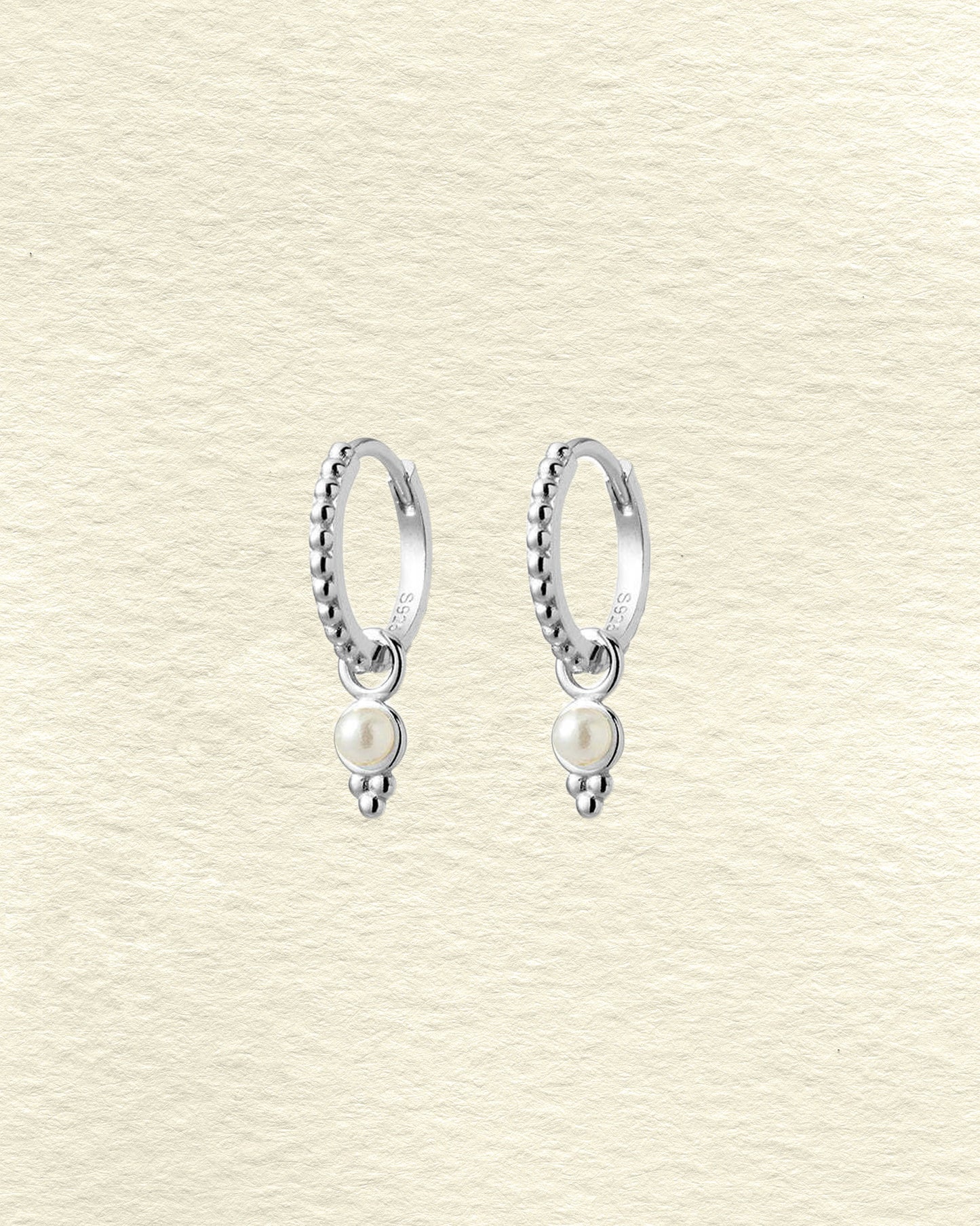 Solea Huggies Silver Earring