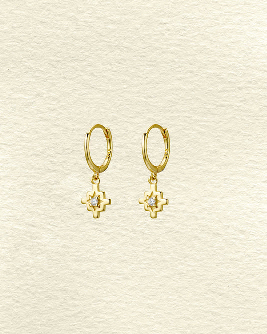 Ria Gold Earrings