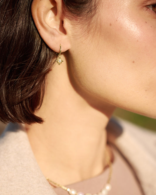 Ria Gold Earrings