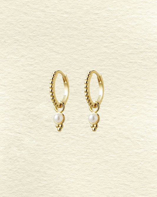 Solea Huggies Gold Earring